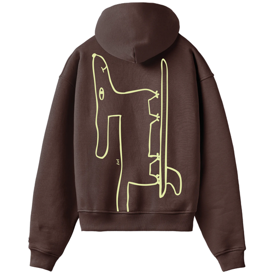Hoodie | braun || Vorbestellung